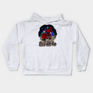 Astro Santa Kids Hoodie